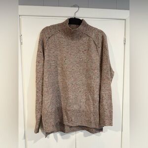 LOFT Flecked Tunic Sweater